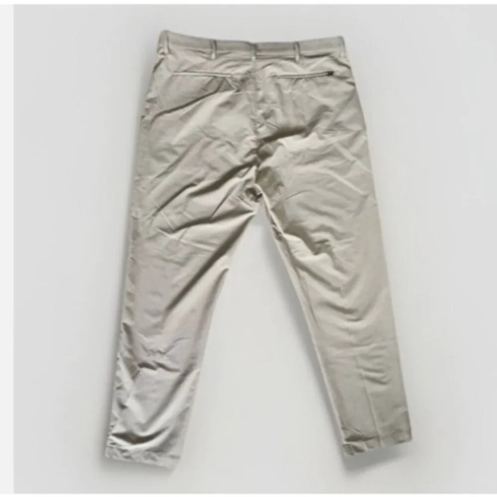 Banana Republic Mens Athletic Slim Fit Performance Pant Khaki Chino Size 40x30